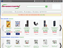 Tablet Screenshot of greentopia.com.au